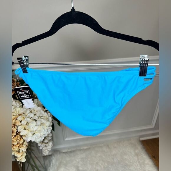 NWT SALT + COVE Juniors' Strappy Hipster Bikini Bottoms - Picture 5 of 6